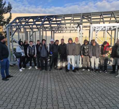 Exkurze žáků montéra suchých staveb – sádrokartonáře do výroby ocelových konstrukcí – 19. listopadu 2026