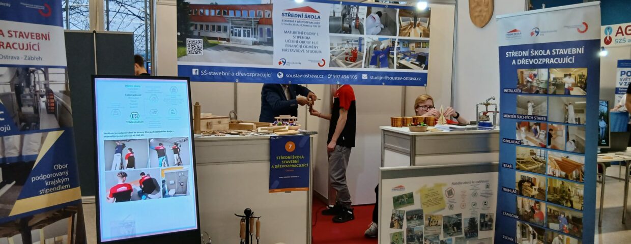 Student a Job 2025 – naše škola se představila na veletrhu v Ostravě