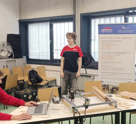 Naše škola na akci Živá knihovna povolání v Dolní oblasti Vítkovic