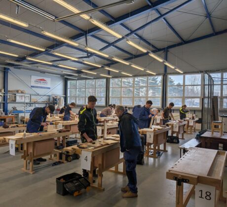 Regionální kolo soutěže oboru truhlář na SŠ stavební a dřevozpracující Ostrava