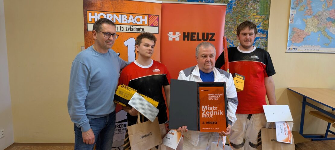 Regionální kolo soutěže zedníků HELUZ 2026 na naší škole