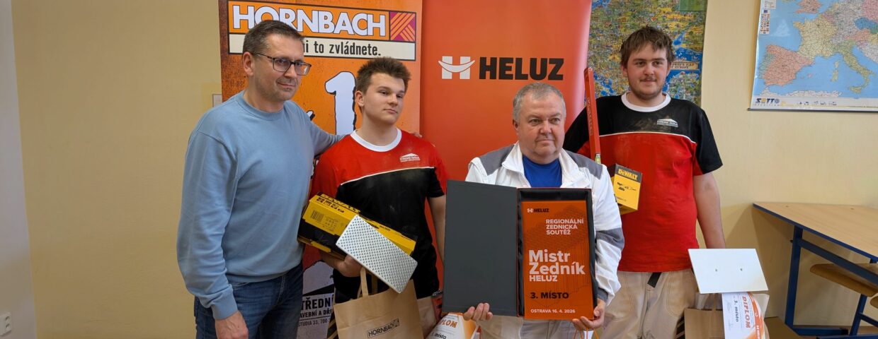 Regionální kolo soutěže zedníků HELUZ 2026 na naší škole