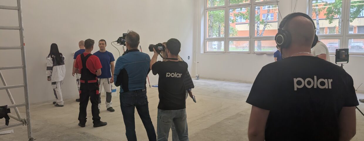 Natáčení propagačních spotů o řemeslech v našich dílnách