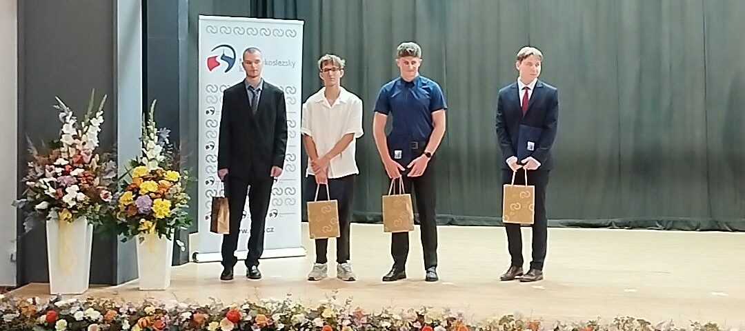 Ocenění nejúspěšnějších žáků a týmů středních škol v Moravskoslezském kraji